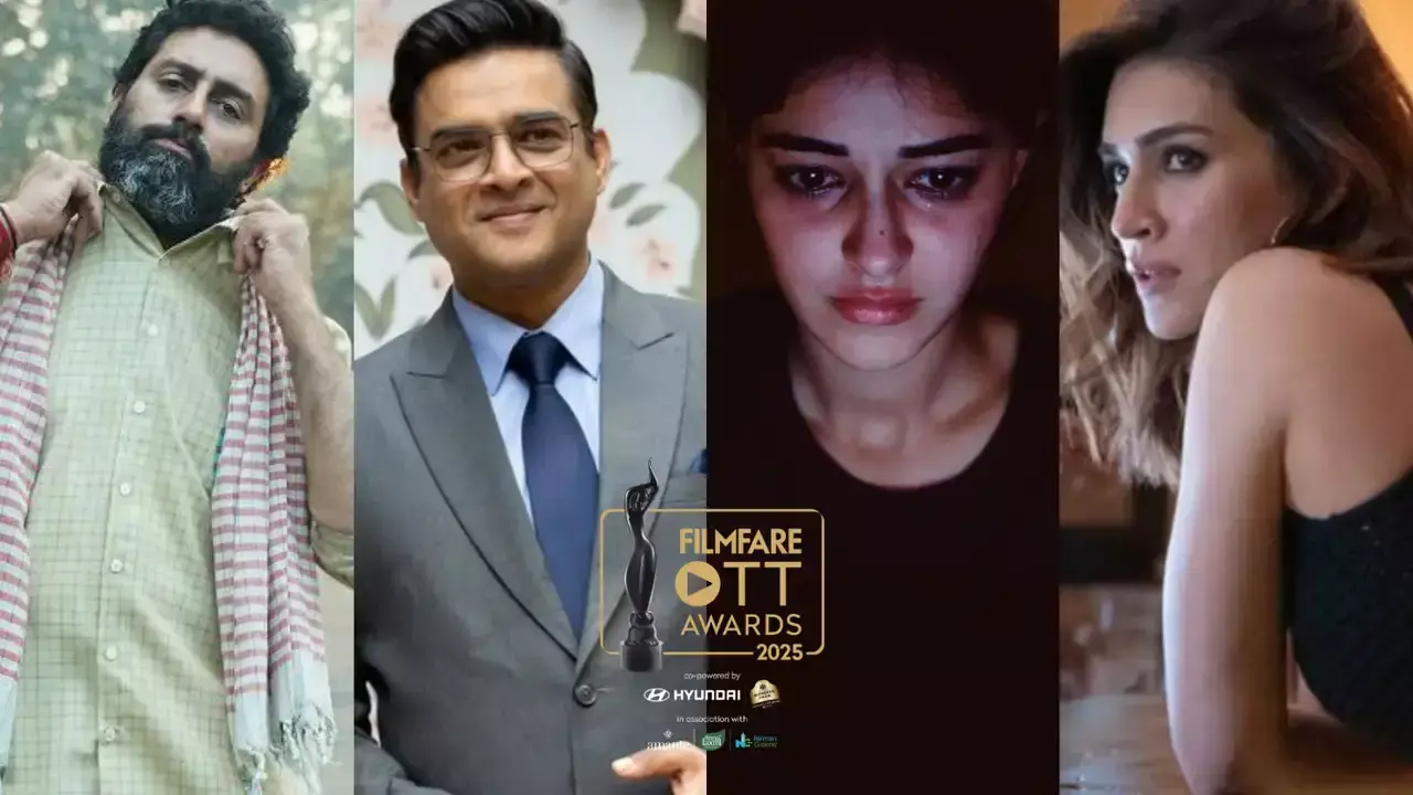 Filmfare OTT Awards 2025 Nominations: Abhishek Bachchan, R Madhavan, Ananya Panday & Kriti Sanon in the Spotlight