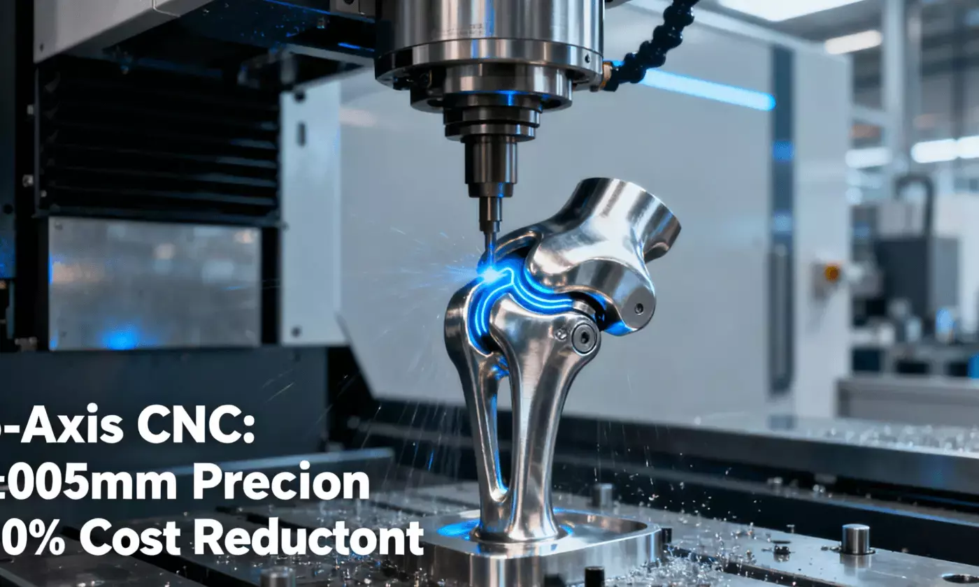 How 5-Axis CNC Machining Reduces Medical Device Prototyping Costs by 30% While Meeting ISO 13485 Standards