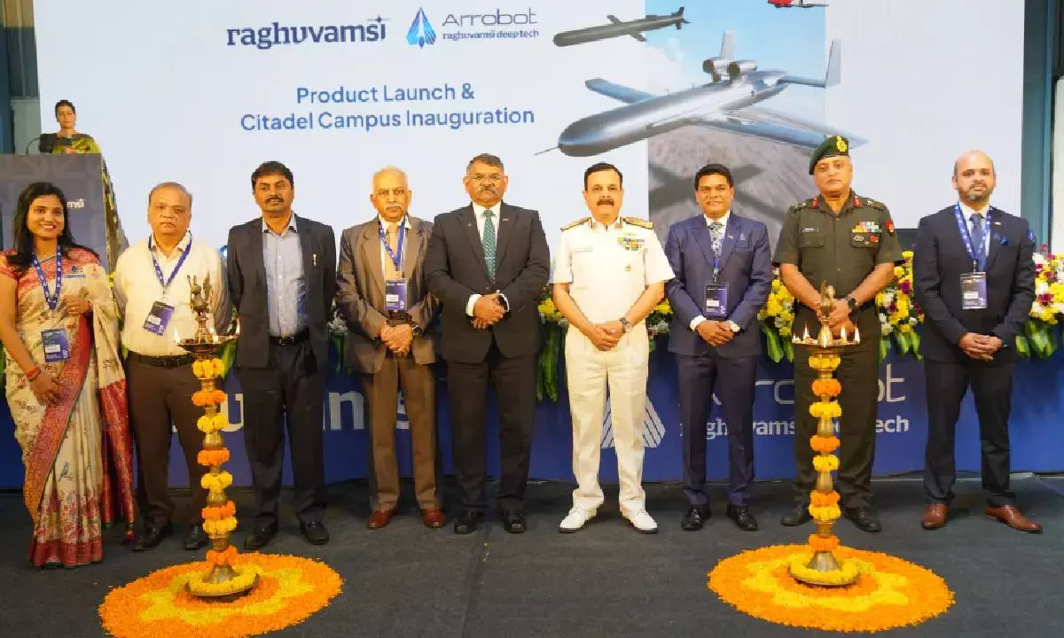 Raghu Vamsi launches Arrobot, deep-tech defence product