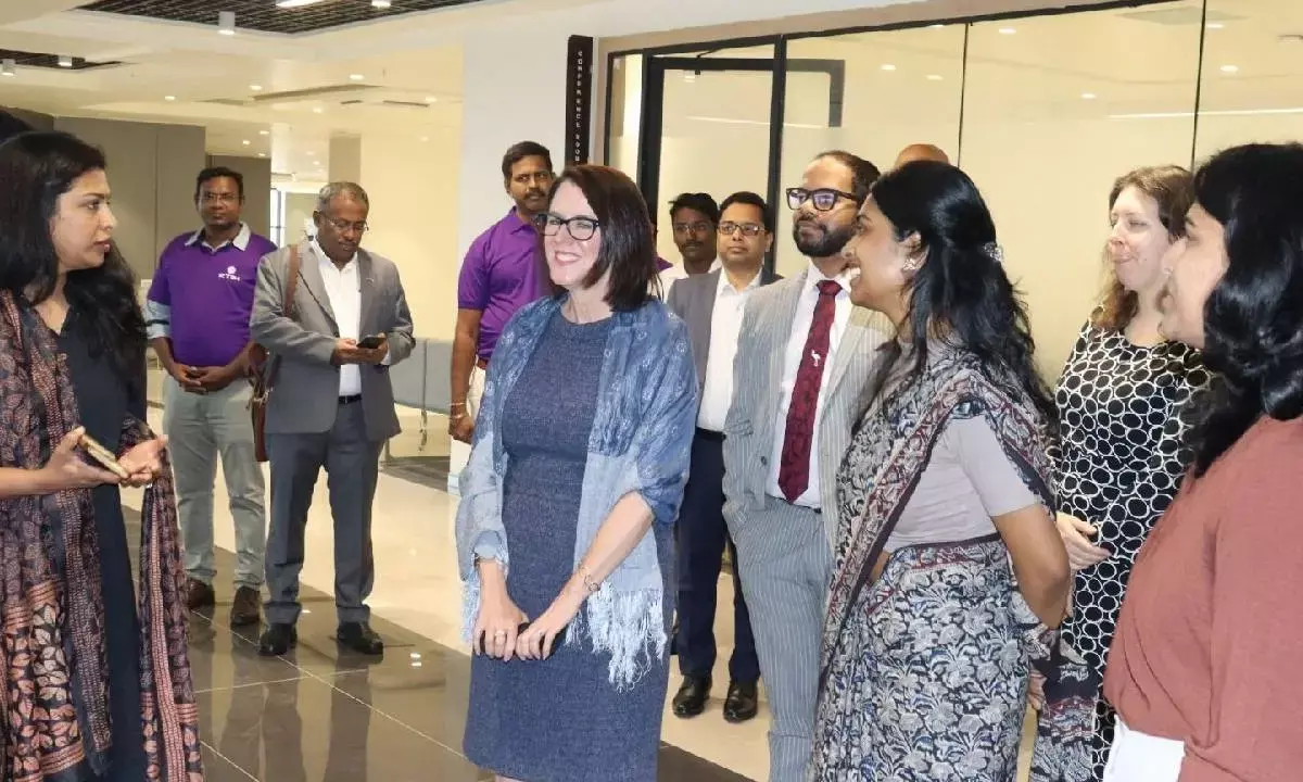 US Consul General visits RTIB in Amaravati