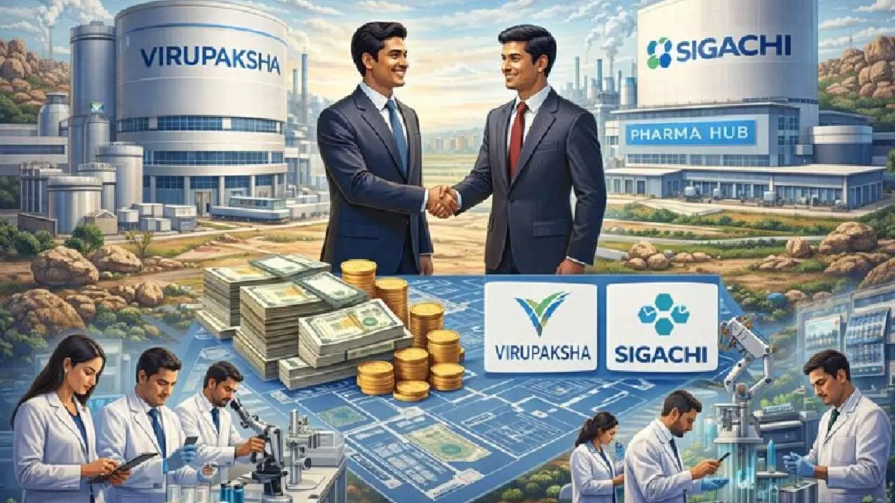 Virupaksha, Sigachi to set up Rs 1,225 –cr pharma hub in Orvakal Virupaksha, Sigachi to set up Rs 1,225 –cr pharma hub in Orvakal