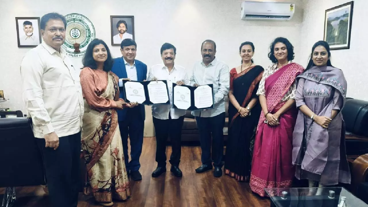 AP Tourism Dept inks MoU with ADTOI AP Tourism Dept inks MoU with ADTOI
