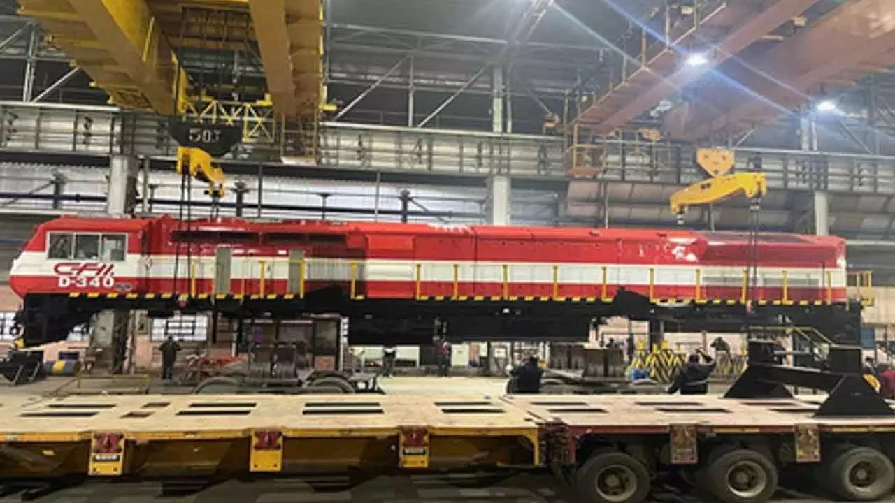 India-made locos gain global traction as 6th engine sent to Mozambique India-made locos gain global traction as 6th engine sent to Mozambique