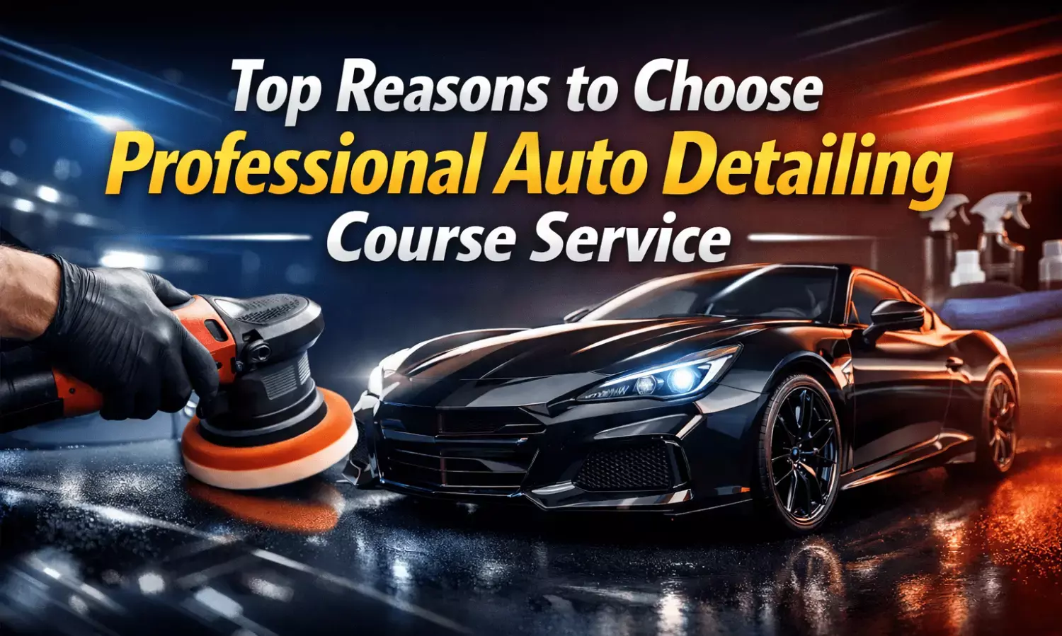 Top Reasons to Choose Professional Auto Detailing Course Service