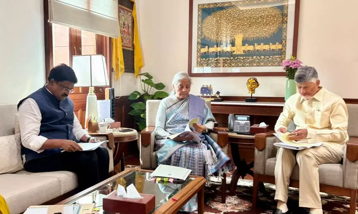 AP CM Naidu seeks FinMin support for `41K cr horticulture push for R’seema