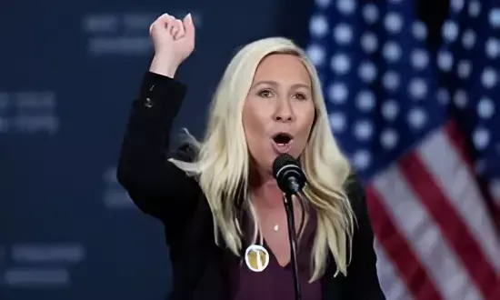 Trump Claims Marjorie Taylor Greene Dropped Out After Losing His Support