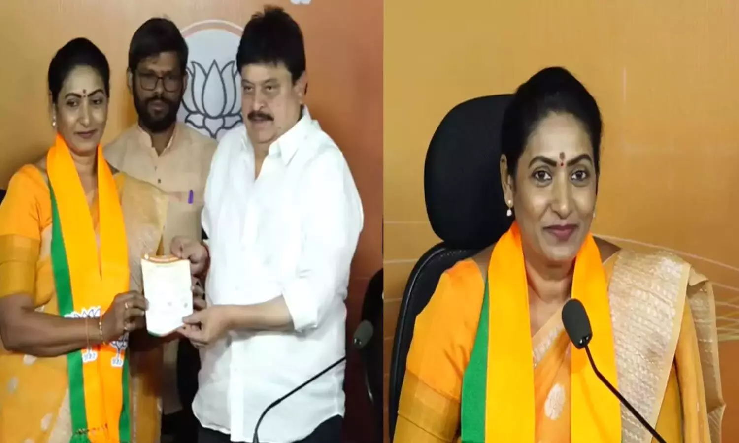 Telangana: Actress Aamani Joins BJP, Marks Political Debut Telangana: Actress Aamani Joins BJP, Marks Political Debut