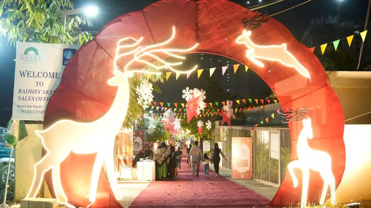 Radhey Group holds X-mas carnival Radhey Group holds X-mas carnival