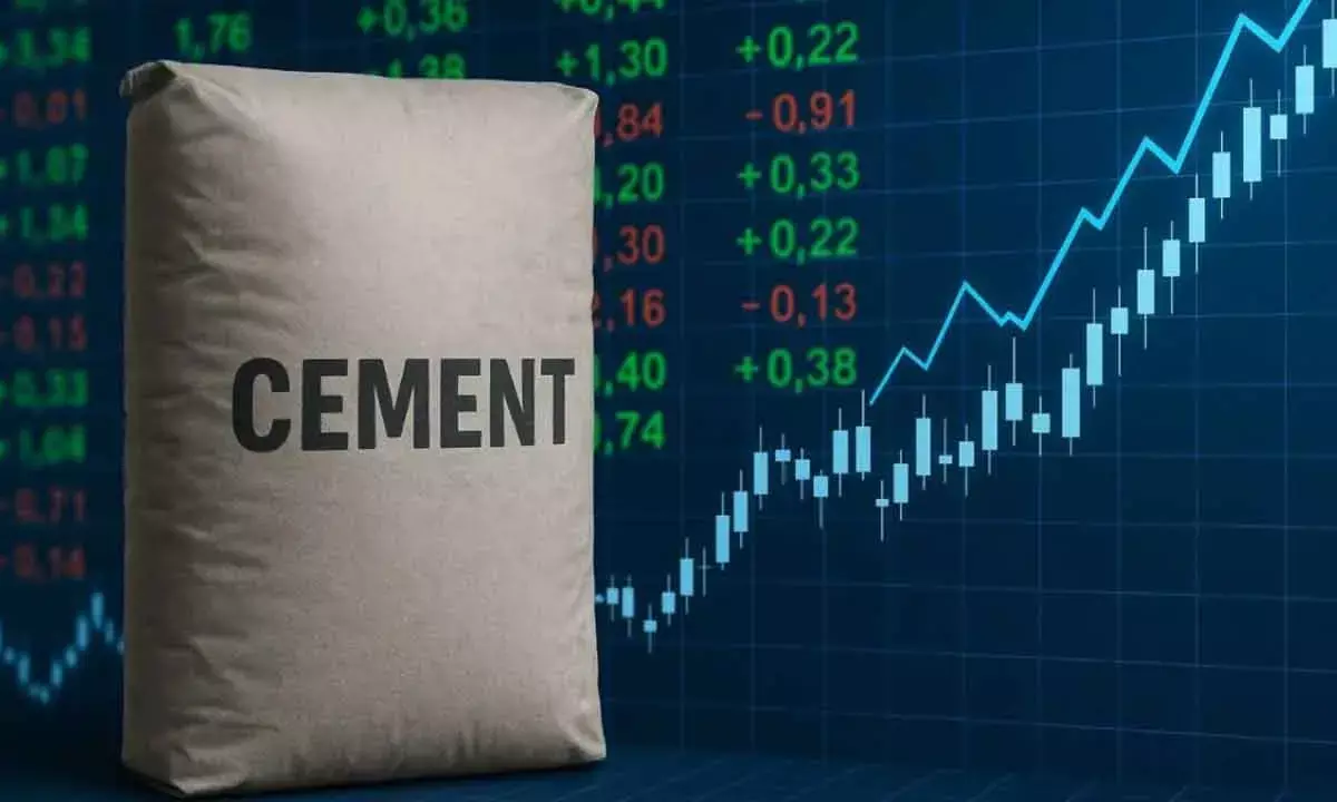 Orient Cement stocks jumps over 4%