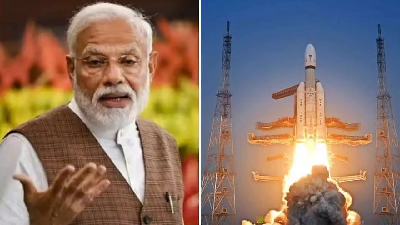 Significant stride in Indias space sector: PM Significant stride in Indias space sector: PM
