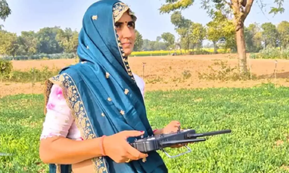 Namo Drone Didi scheme gives wings to rural women in Banaskantha