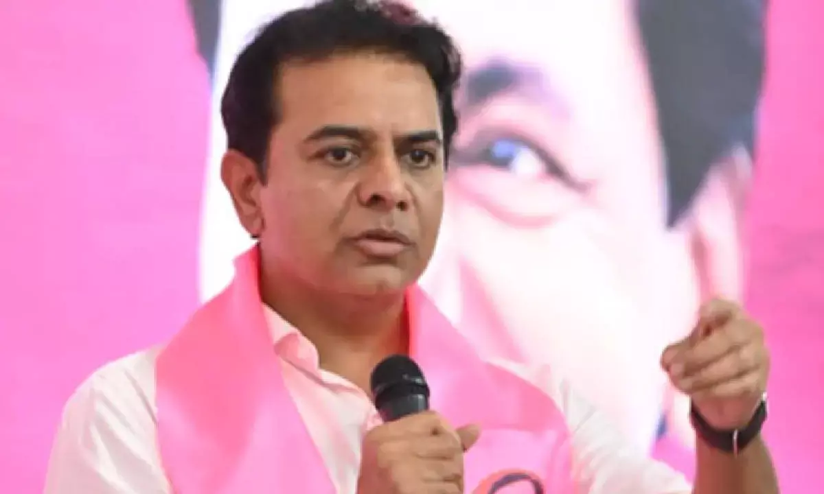 TG govt selling industrial land worth Rs 5 lakh crore: KTR