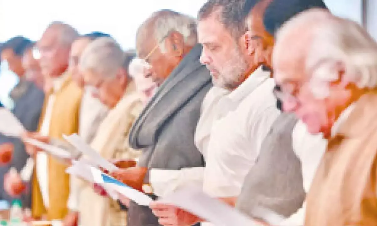 A year of perfect signals for Rahul Gandhi and Congress