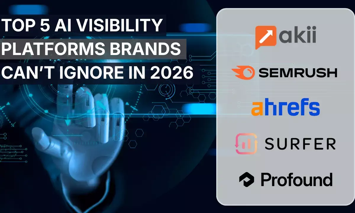 Top 5 AI Visibility Platforms Brands Can’t Ignore in 2026