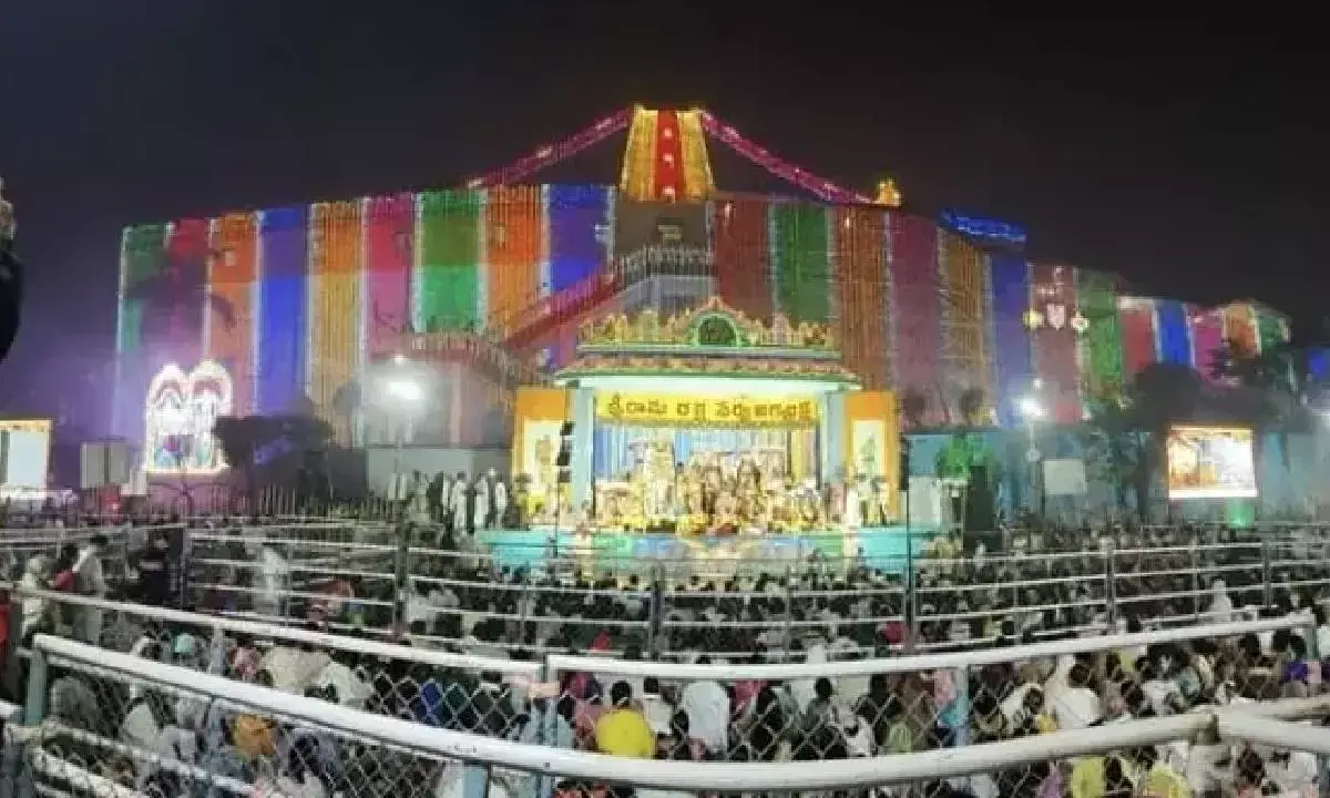 Devotees throng temples across Telugu states on Vaikuntha Ekadashi