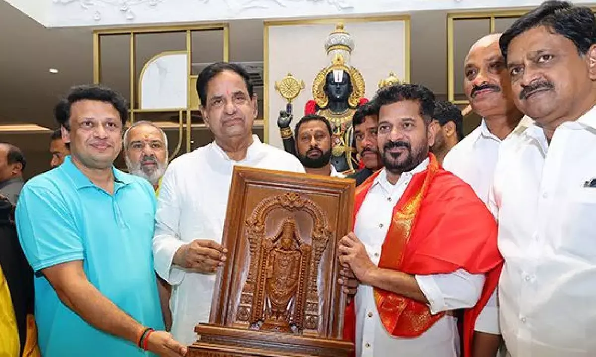 CM Revanth visits Tirumala on Vaikuntha Ekadashi