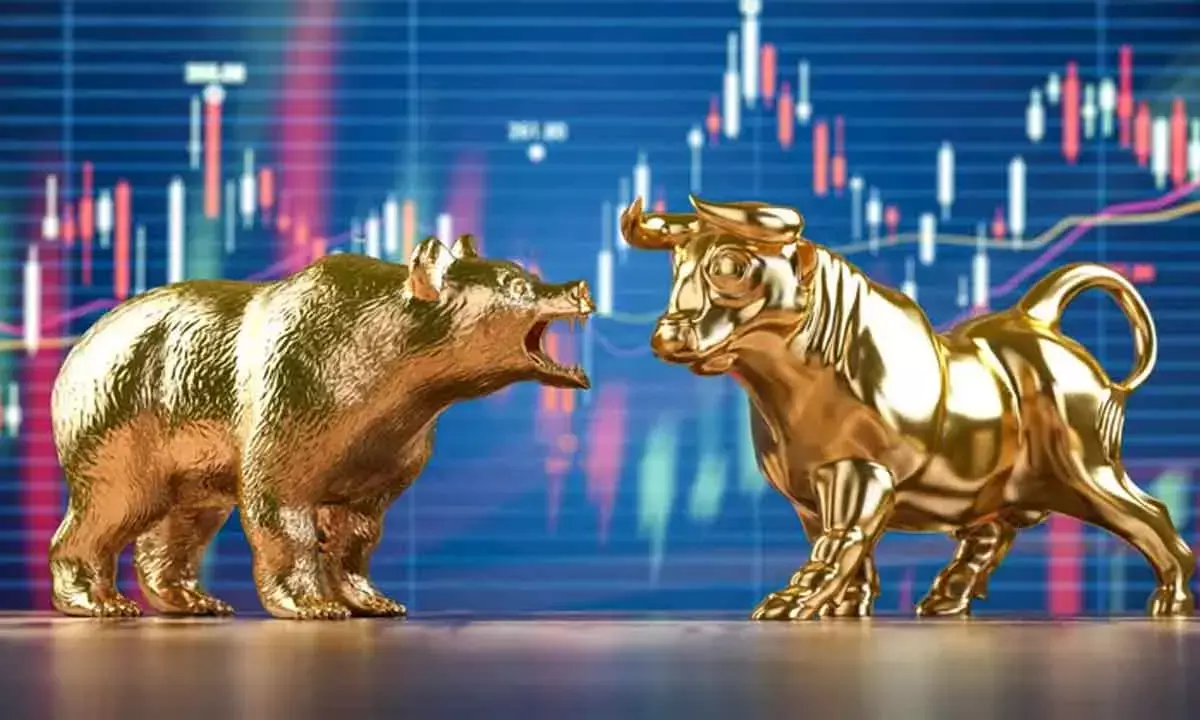 Benchmarks dip marginally on FII outflows, weak global cues