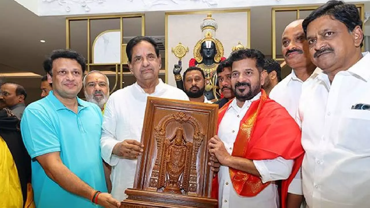 CM Revanth visits Tirumala on Vaikuntha Ekadashi CM Revanth visits Tirumala on Vaikuntha Ekadashi