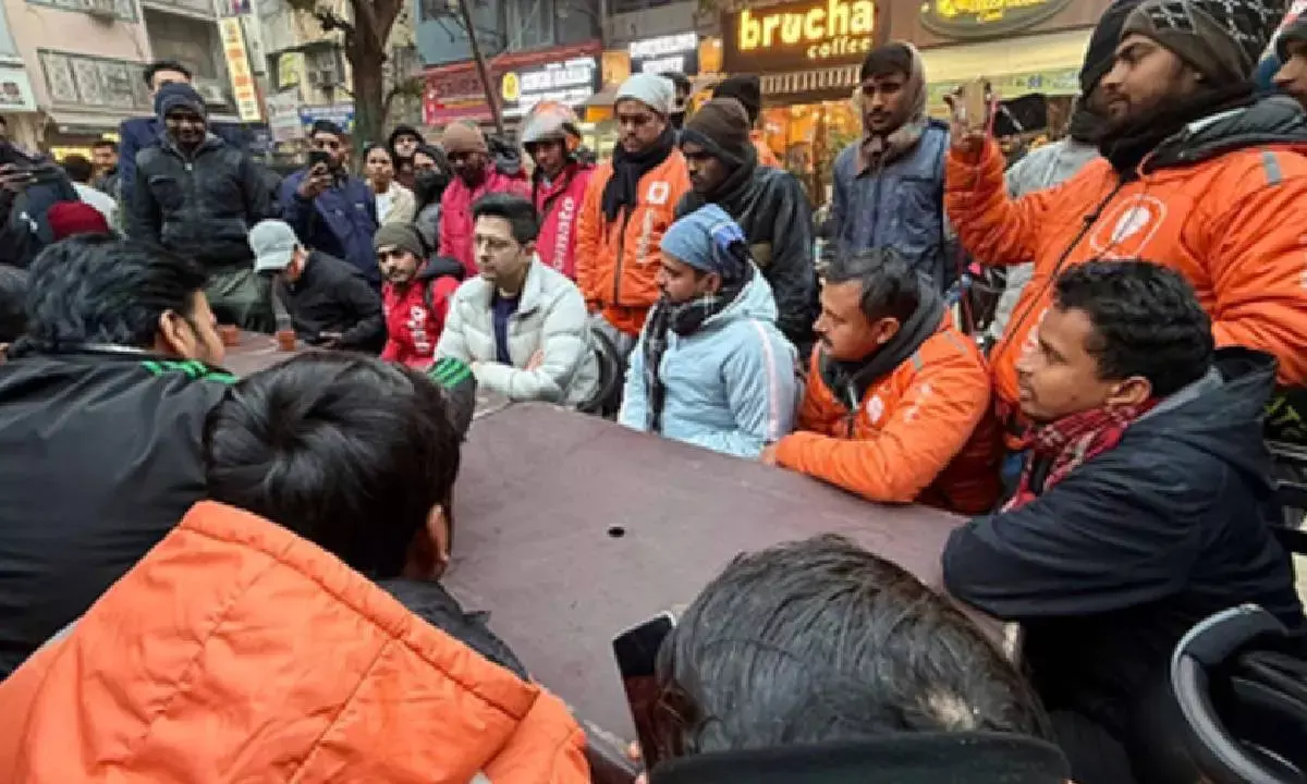 Treat gig workers as human beings: Raghav Chadha