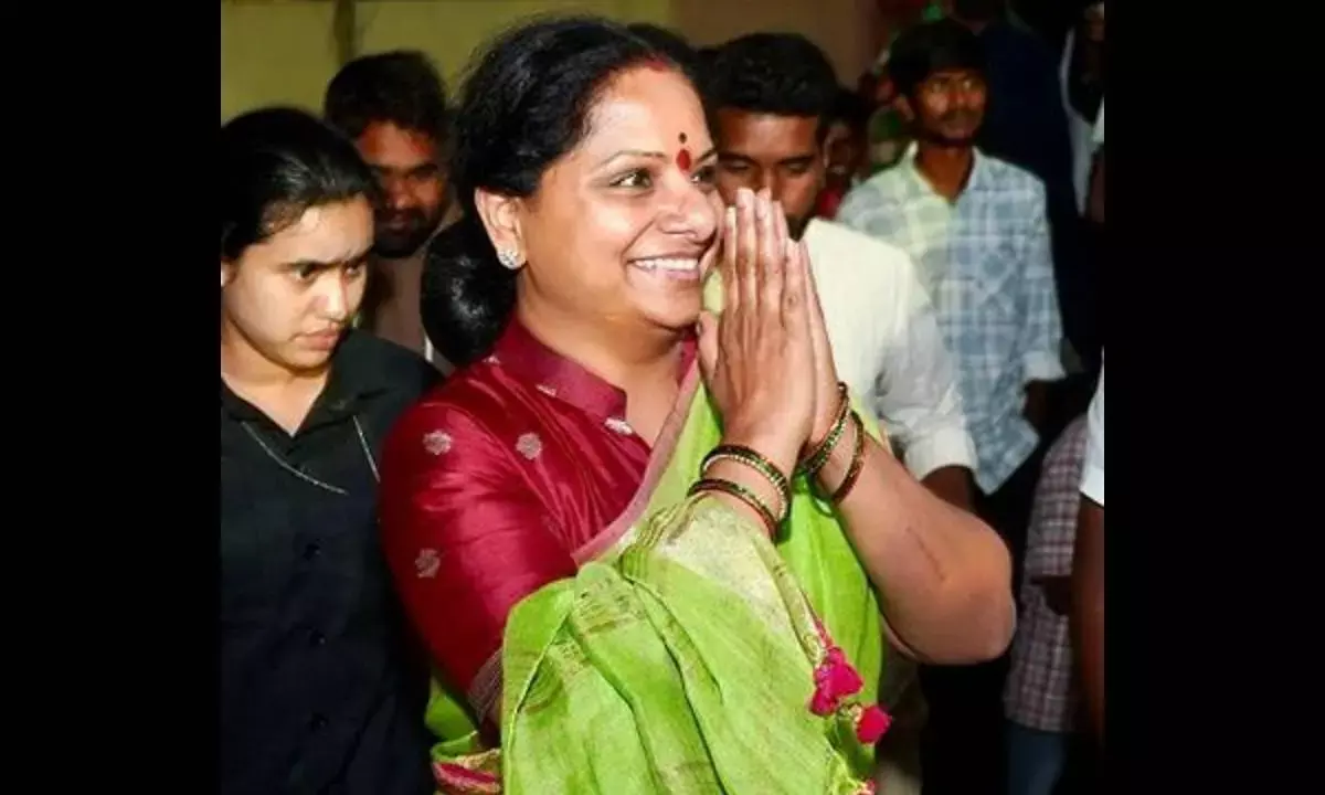 Kavitha reacts strongly to Revanths remark on KCR