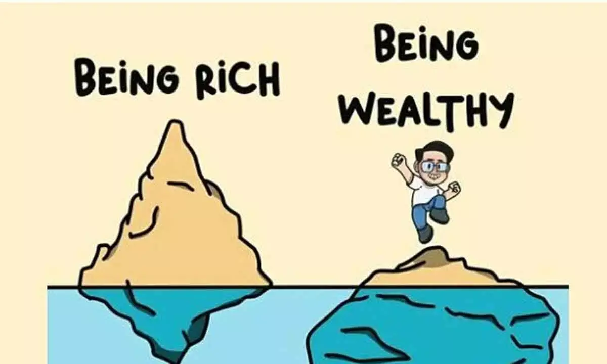 Illusion of riches and true currency of wealth