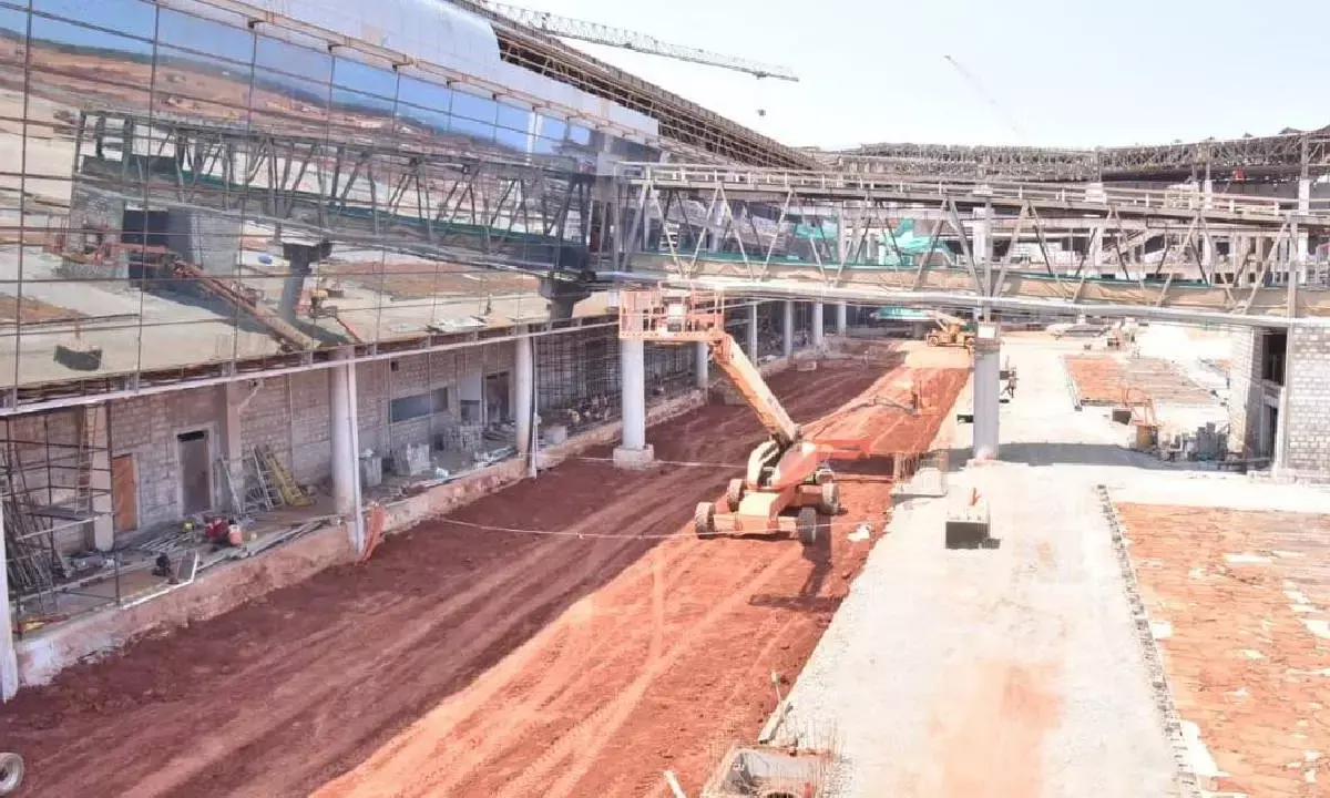 An ultra-modern airport set to dot aviation map of India