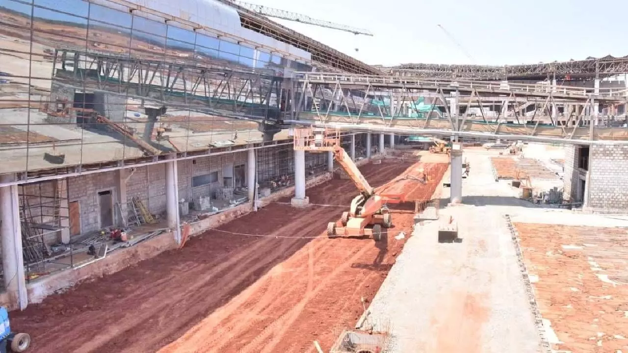 An ultra-modern airport set to dot aviation map of India