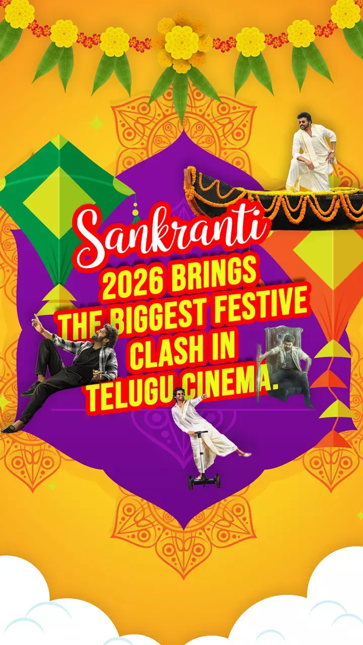 Sankranti 2026 Brings the Biggest Festive Clash in Telugu Cinema