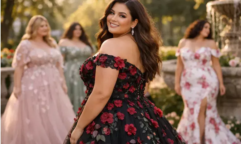 Bloom at Prom: The Best Plus Size Floral Prom Dresses for 2026
