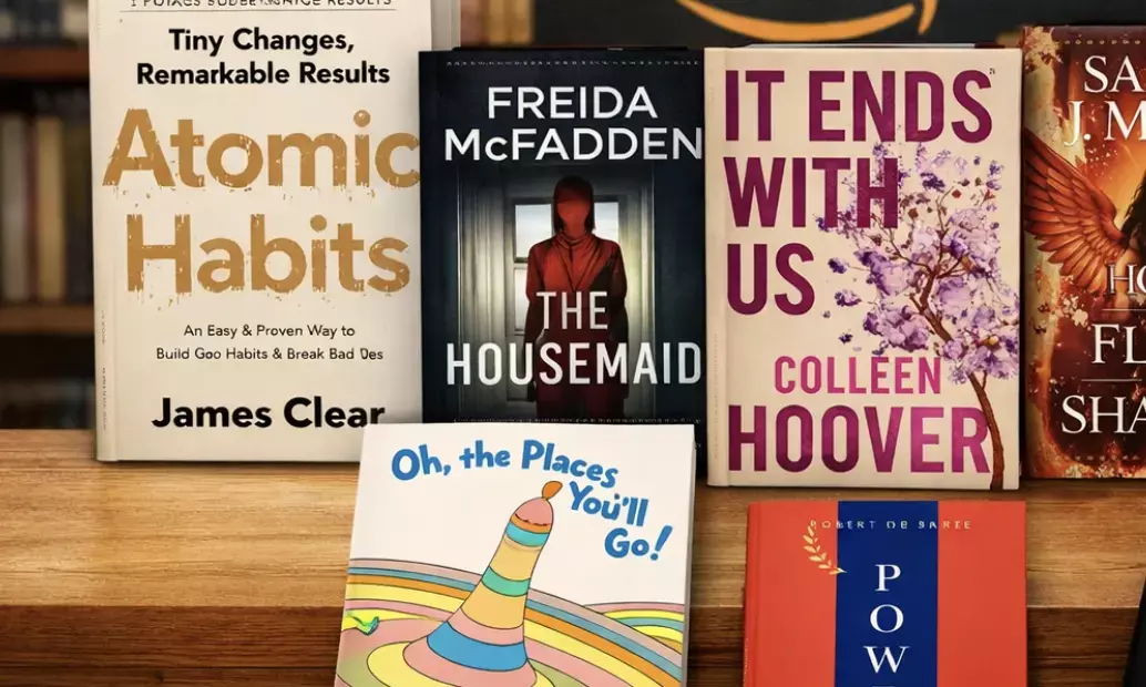 Amazon readers share their must‑read top 10 books list,  January 2026