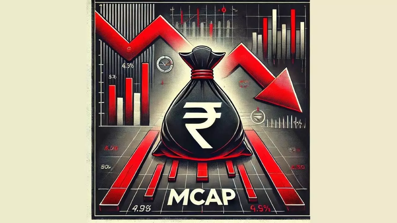 RIL shares plunge 4%, mcap erodes by Rs 94k cr