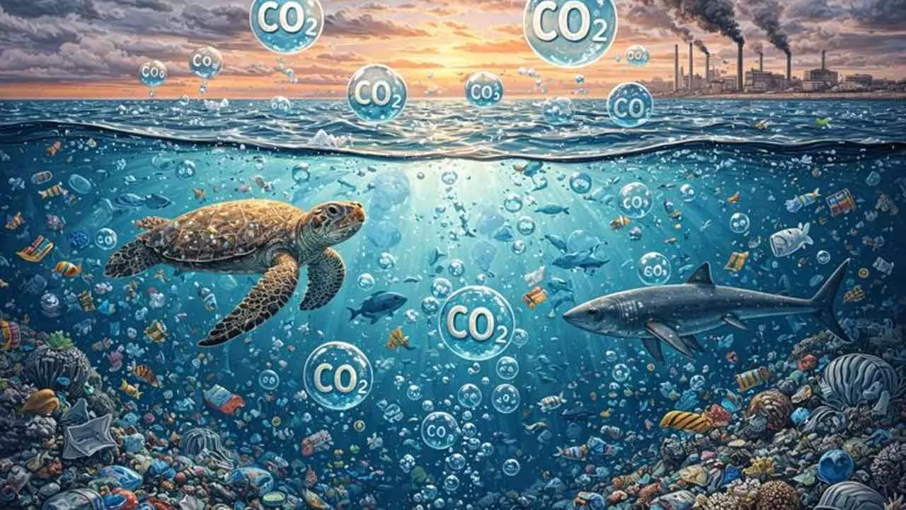 Oceans struggling to absorb CO2 amid microplastic pollution: Study