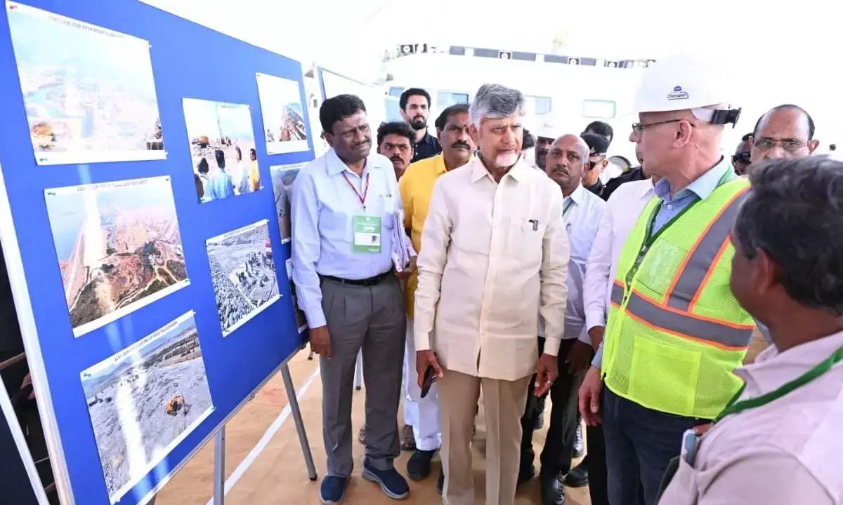 CM Naidu promises to complete Polavaram P-1 by March 2027