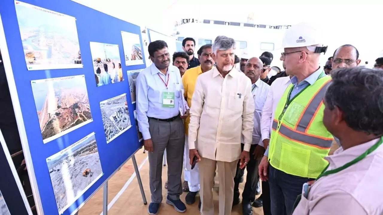 CM Naidu promises to complete Polavaram P-1 by March 2027 CM Naidu promises to complete Polavaram P-1 by March 2027