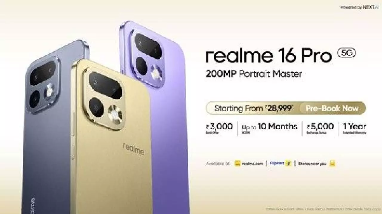 realme 16 Pro series debuts with 200MP camera realme 16 Pro series debuts with 200MP camera