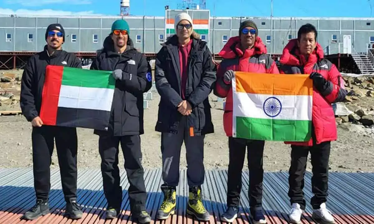 UAE scientists partner with India for 45th Antarctic Expedition