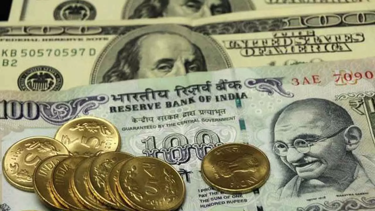 Rupee falls 7ps to 89.94/$ Rupee falls 7ps to 89.94/$