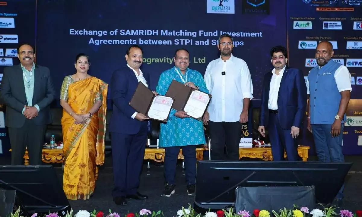 STPI inks MoU with two startups under SAMRIDH 2.0 at DigiTech Summit