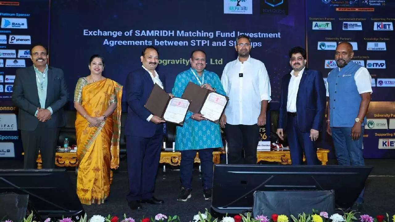 STPI inks MoU with two startups under SAMRIDH 2.0 at DigiTech Summit