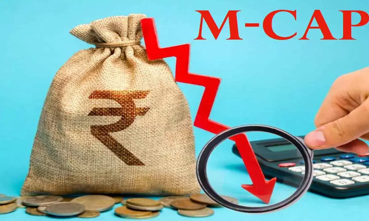 Top-7 firms’ mcap erodes by Rs 3.63L cr
