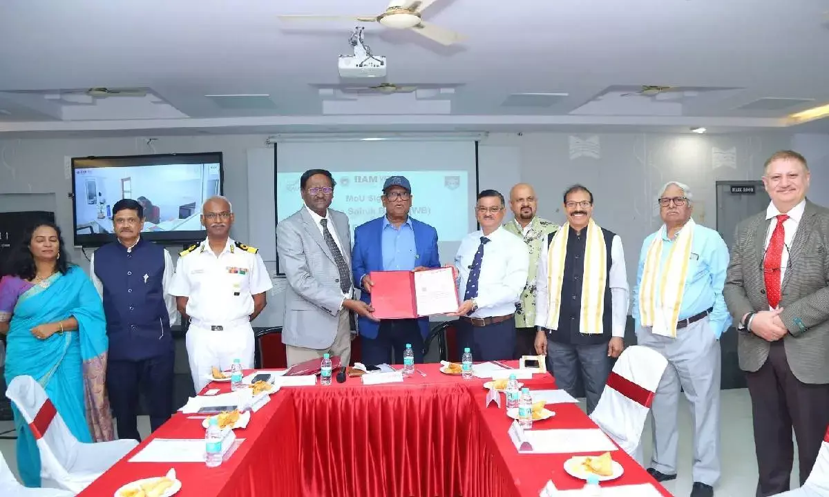 IIAM Visakha signs MoU with KSB, RSB