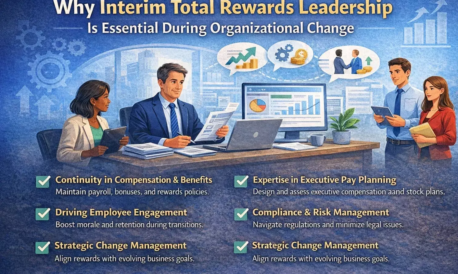 Why Interim Total Rewards Leadership Is the Smartest Move During a Transition Year