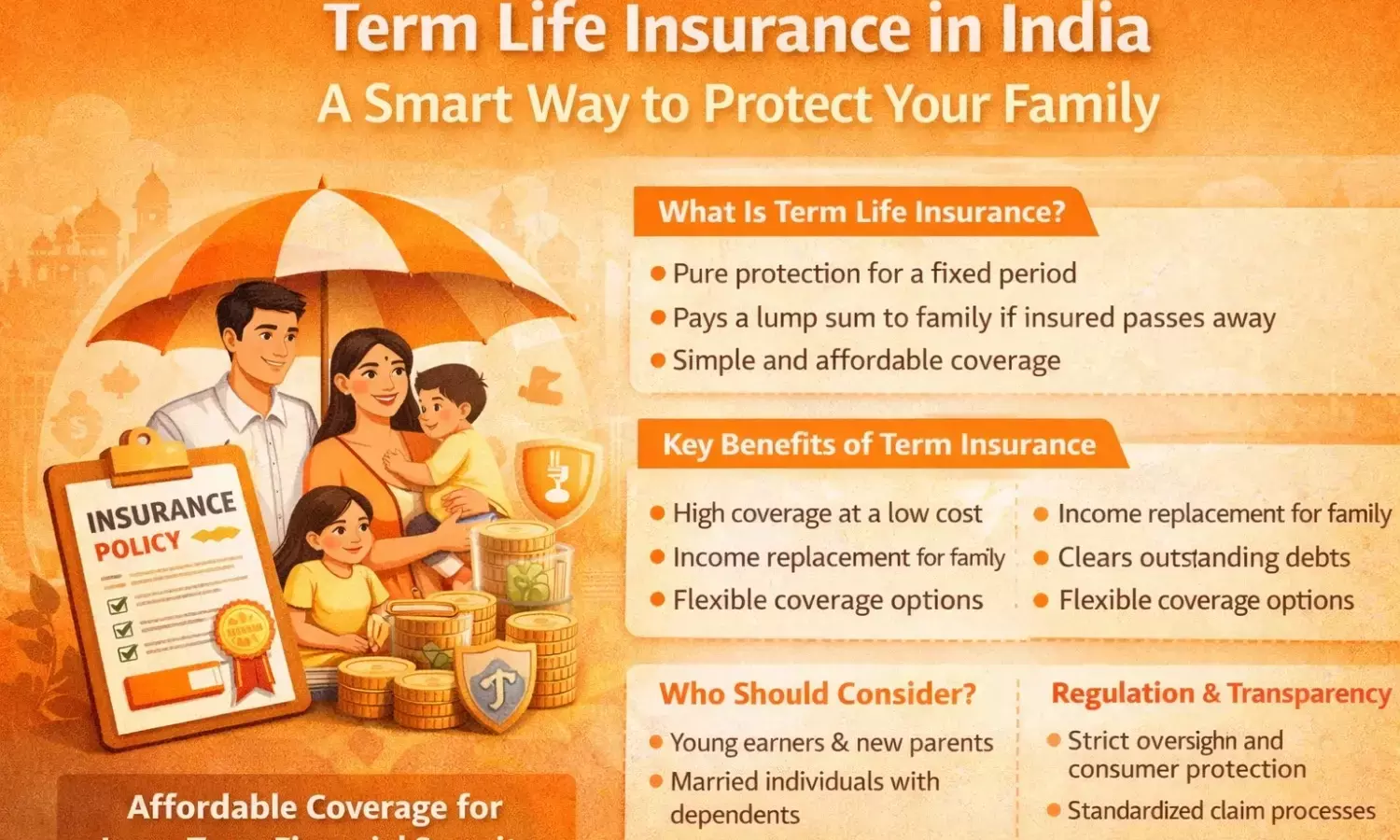 Benefits of Term Life Insurance in India