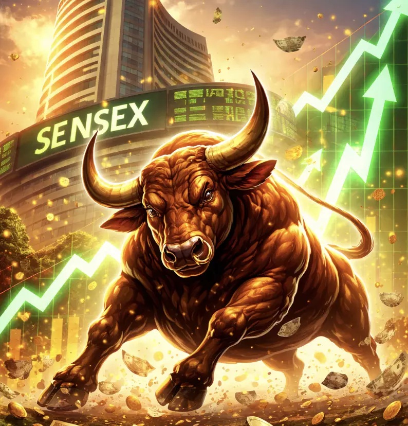 Markets rebound sharply on trade optimism; Sensex gains 302 points Markets rebound sharply on trade optimism; Sensex gains 302 points