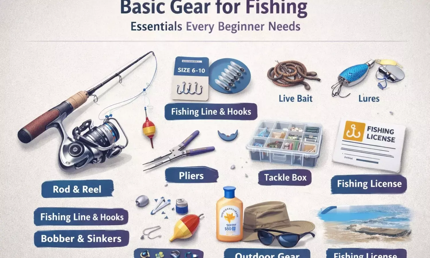 What You Really Need: Basic Fishing Gear for First-Time Anglers