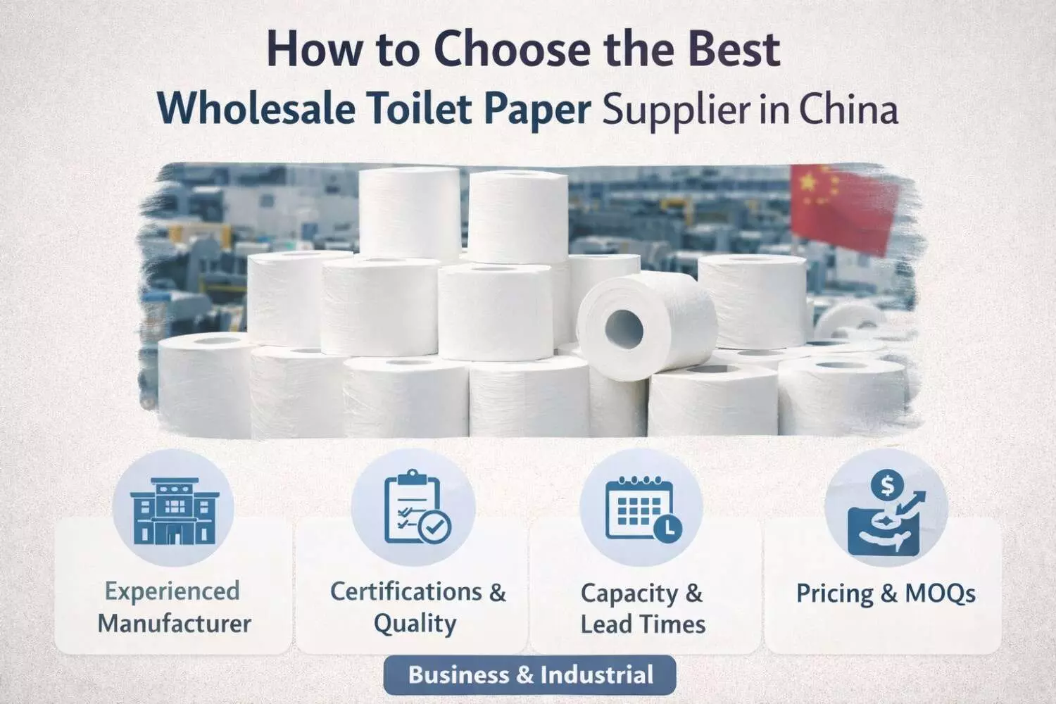 How to Choose a Reliable Wholesale Toilet Paper Supplier in China How to Choose a Reliable Wholesale Toilet Paper Supplier in China