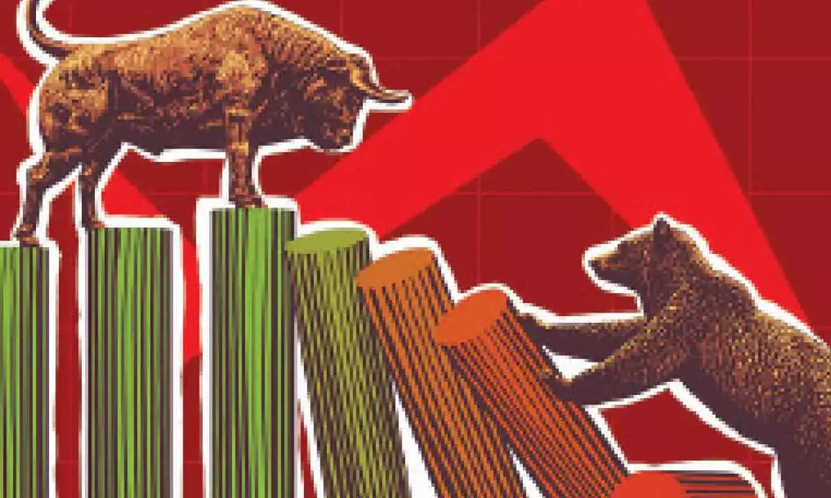 Benchmarks retreat as FII outflows, profit-booking in blue-chips drag