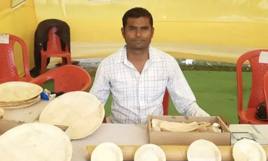 How Bihar youth Naaz Ozair turns corn husks into eco-friendly products