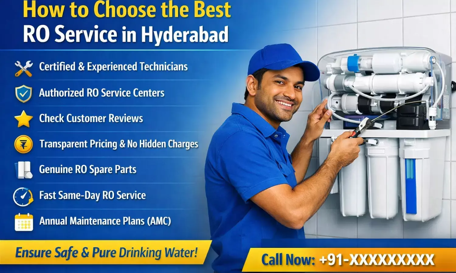 How to Find Trusted and Professional RO Service in Hyderabad