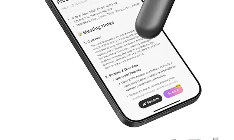 NotePin from PLAUD: A wearable note-taking device powered by GPT-4o | MUST BUY | WATCH VIDEO